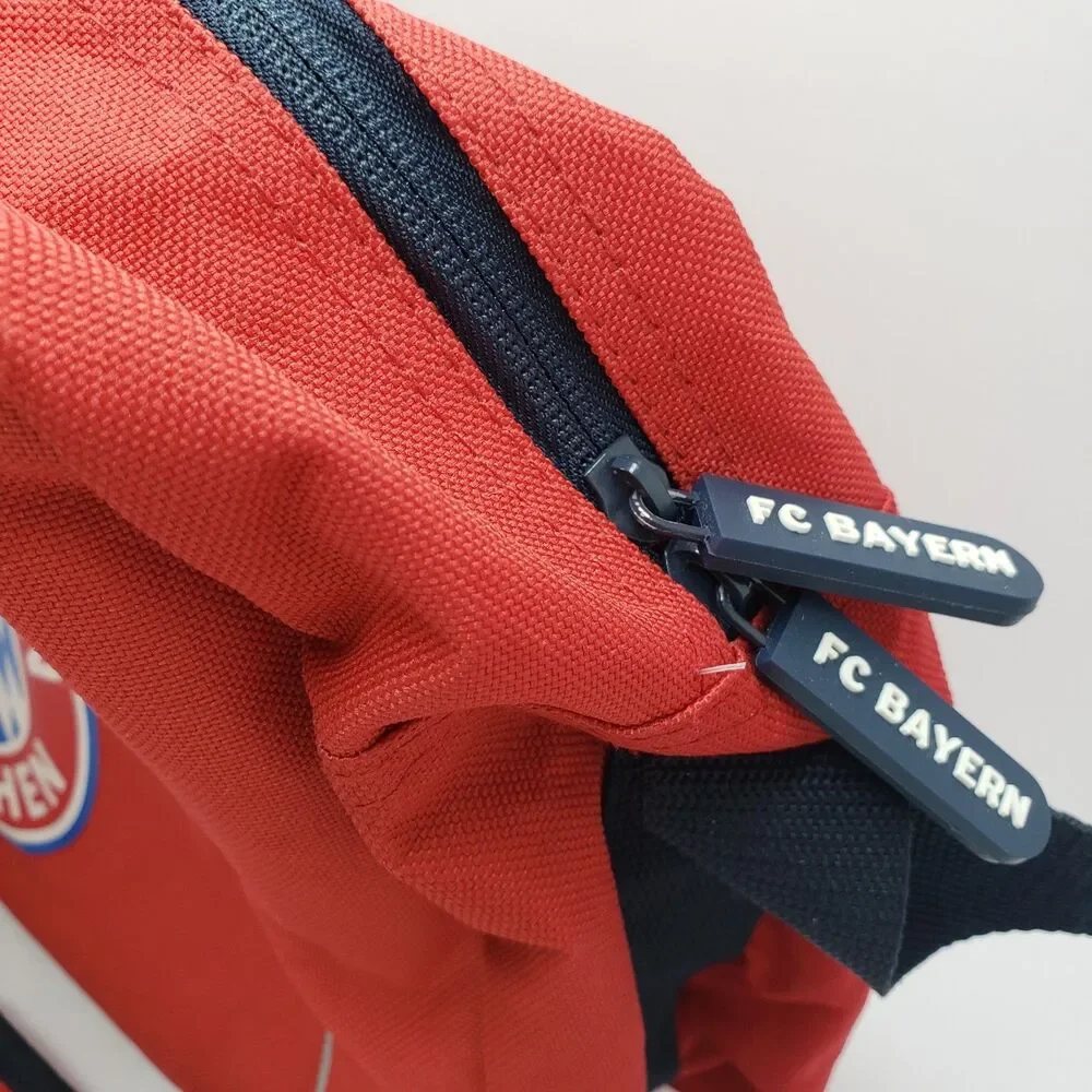 Bayern Munich Kids Club Training Gym Duffle Bag Red Soccer FC Bayern Munchen Yth